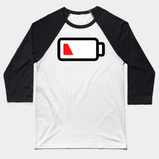 Low Battery Baseball T-Shirt